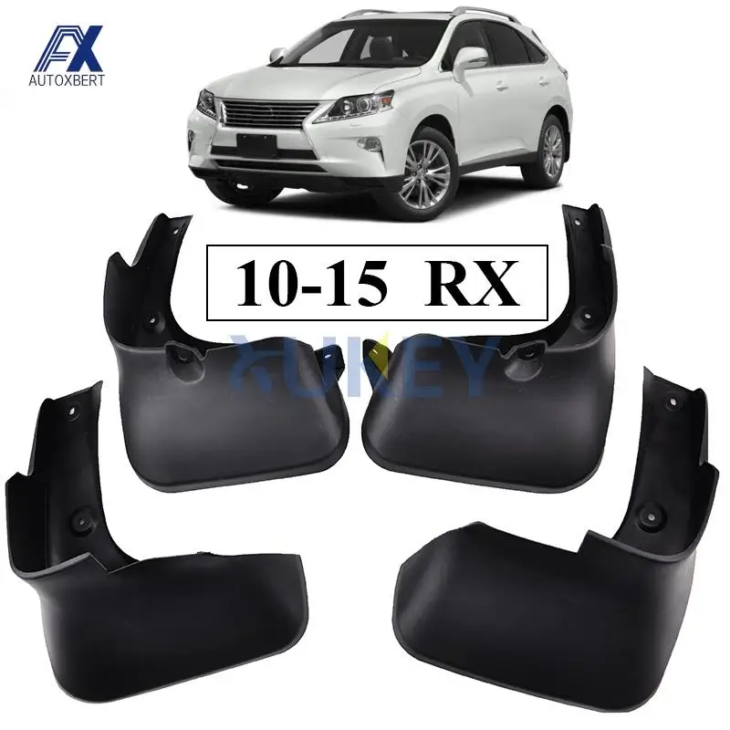 Брызговики для LEXUS RX RX270 RX300 RX350 RX450H 2010-2015, брызговики, передние и задние щитки от грязи 2014 2013 11, брызговики