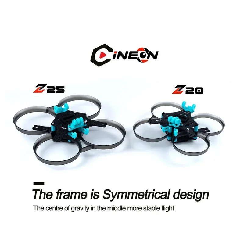 Limited Clearance AxisFlying Cineon Z25 113mm 2.5inch Cinewhoop Cinematic Shooting Frame Kit