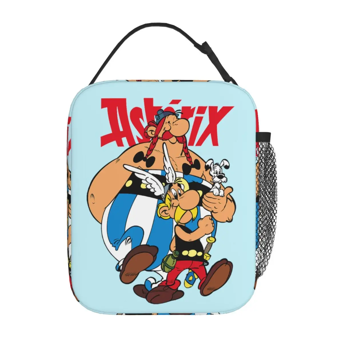 

Asterixs And Obelixs Insulated Lunch Bags Leakproof Cute Anime Cartoon Lunch Container Cooler Bag Tote Lunch Box Beach Picnic