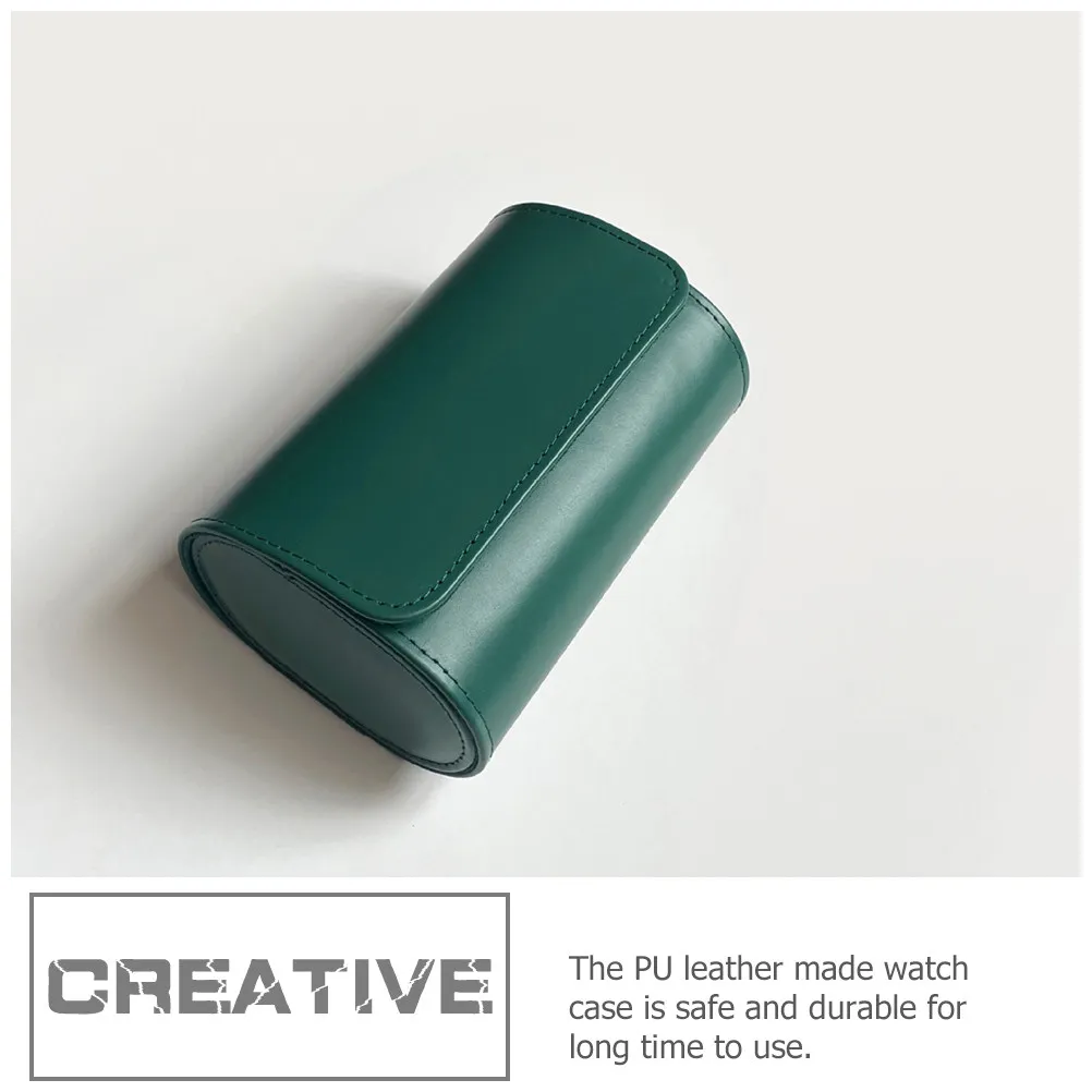 

PU Storage Wrapping Case Box for Men Women Holder Travel ganizer Portable Watch Roll Box Stylish Watch Storage