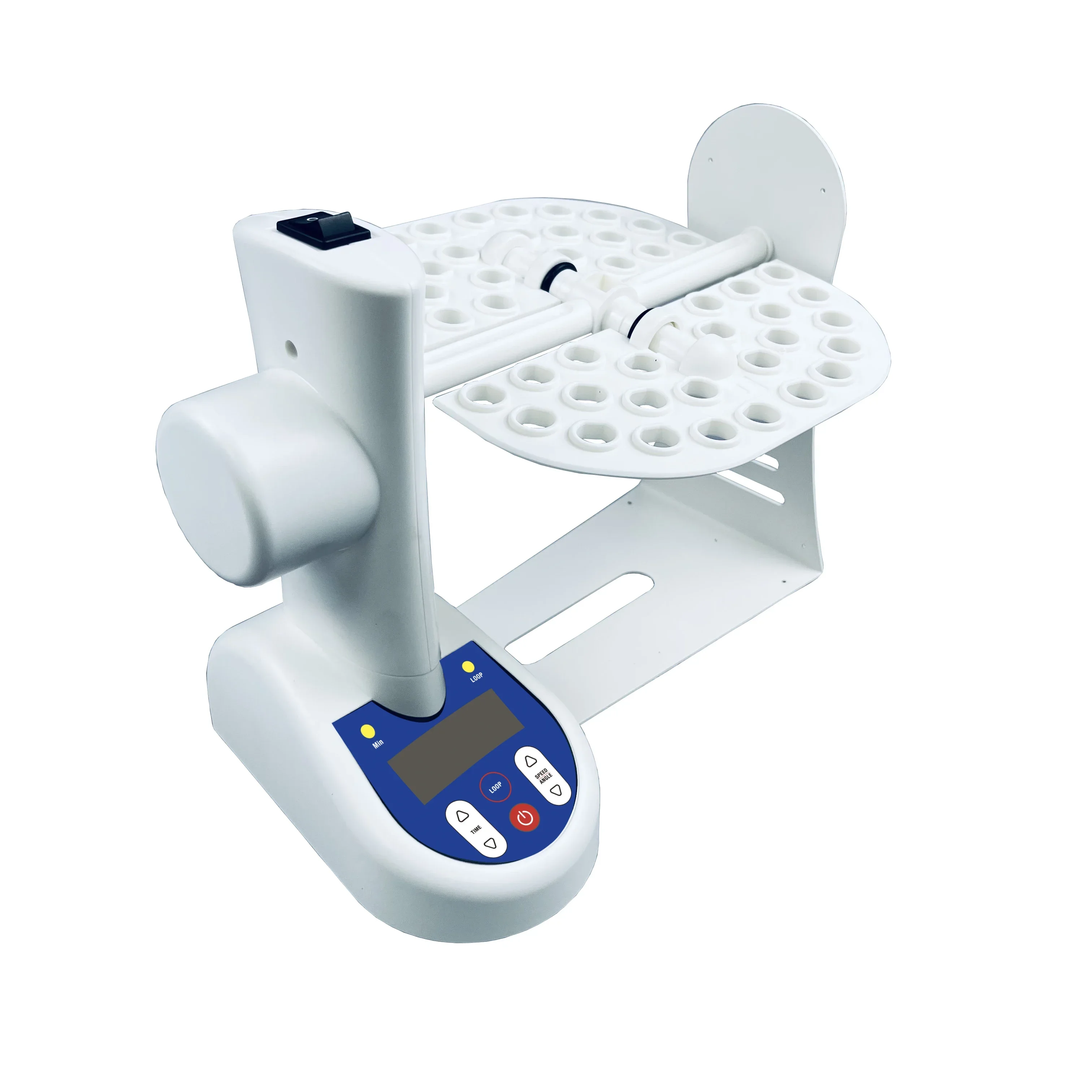 

3D Rotating Rotary 10-40rpm CE ISO Lab Multi Tube Roller Shaker Mixer for Simple Mix Laboratory Continuous/Timed Shaking
