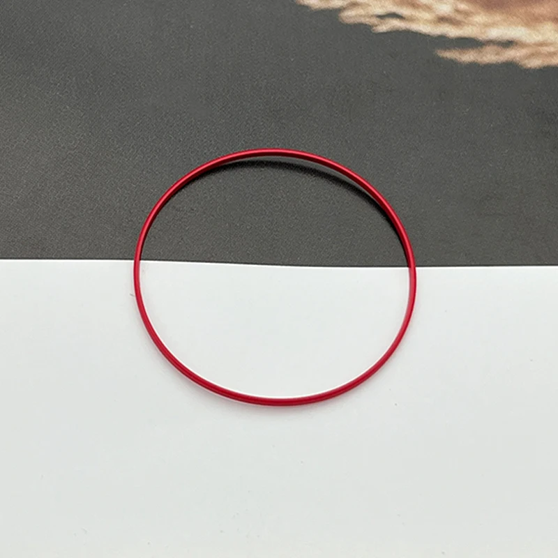 2/4PCS Red Gasket O-Ring 25-33MM Plastic Gasket Suitable For Tissot Watch Case Bottom Cover T035 Couturier 1853 Original Other