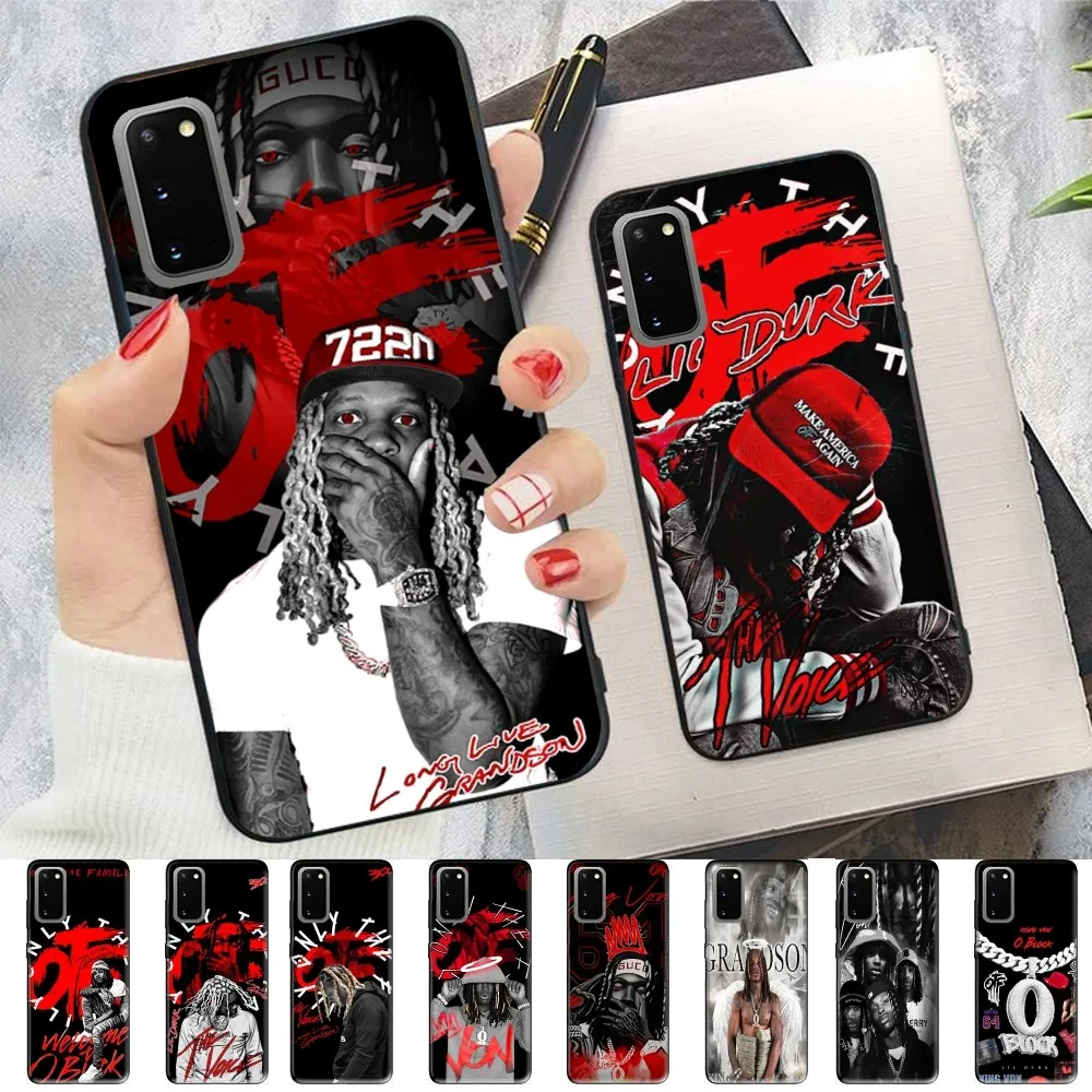 Rapper K-King V-Von Singer Phone Case For Samsung S 9 10 20 21 22 23 30 23 24 plus lite Ultra FE S10lite Fundas