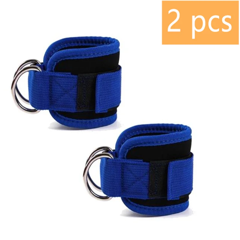 1/2/4 Stück Kabel-Knöchelriemen, doppelter D-Ring, verstellbare Fußfesseln, Fitnessstudio, Workouts, Gesäßmuskeln, Beine, Krafttraining, Klammer, Unterstützung, Sport
