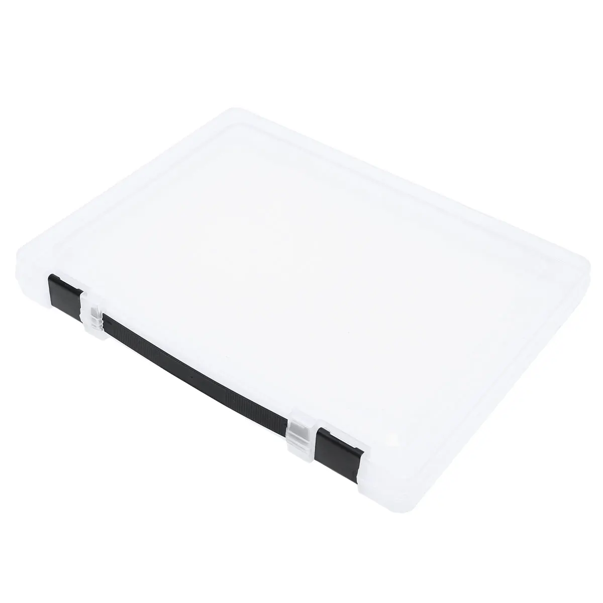 

Professional Document Storage Box Transparent Lid Stackable File Case Paperwork Holder Office Supplies Stationery Organizer