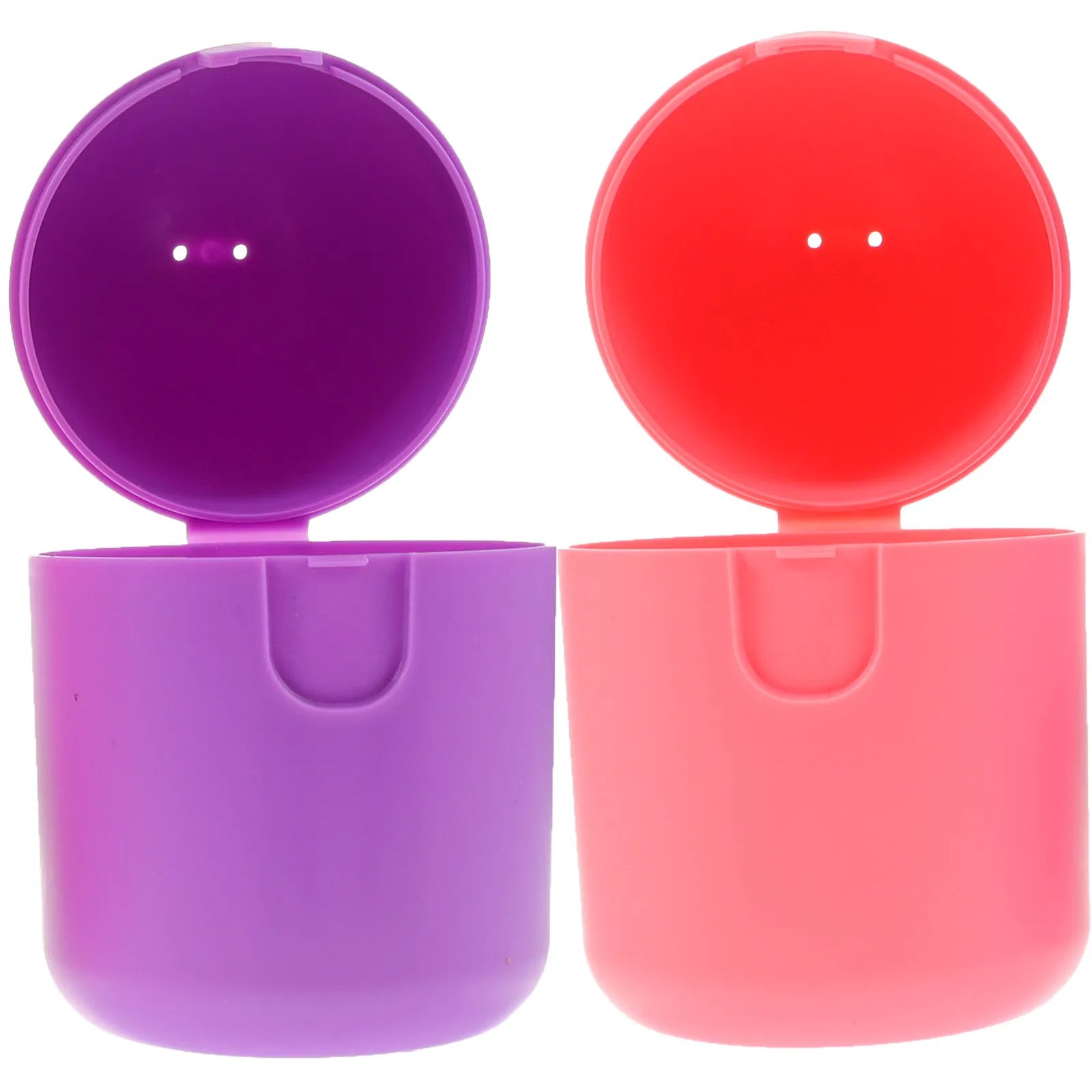 2Pcs Menstrual Cup Storage Box High Grade PP Material Portable Heat Resistant Steamed Disinfection Period Cup Holder Sterilizer