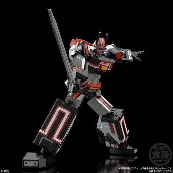 Bandai Original Super Minipla Bio Robo Chou denshi Bioman Ranger PVC Action figuren montieren Modell Kit