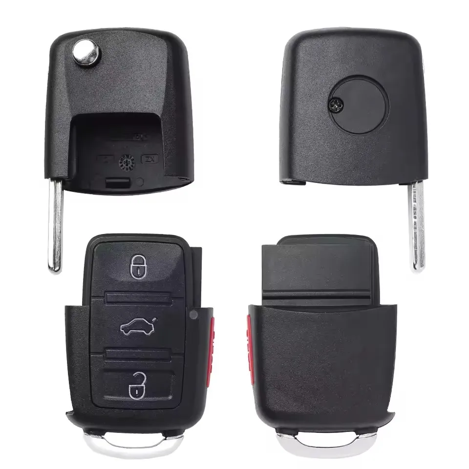 NBG9259626 1K0959753P 315MHZ ID48 Flip Key Remote Control For VOLKSWAGEN VW GOLF EOS GTI Rabbit JETTA Car Fob 4BTN 1K0 959 753 P view 4
