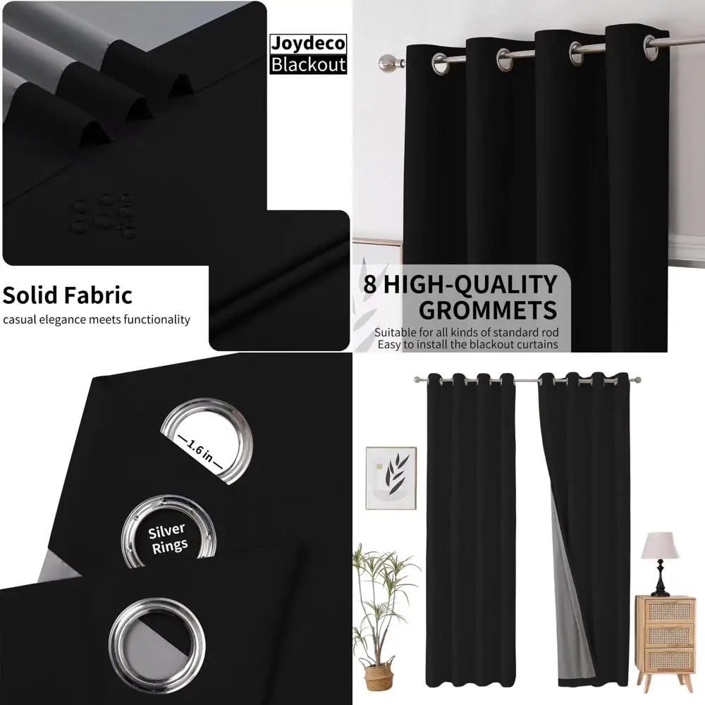 

108 длинных светонепроницаемых штор для гостиной/спальни, с люверсами, затемняющие занавески