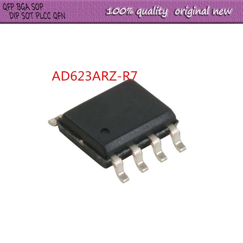 NEW    5PCS/LOT   AD623ARZ-R7  AD623 AD623ARZ AD623A  AD623BRZ AD623B  AD623BR   SOP-8