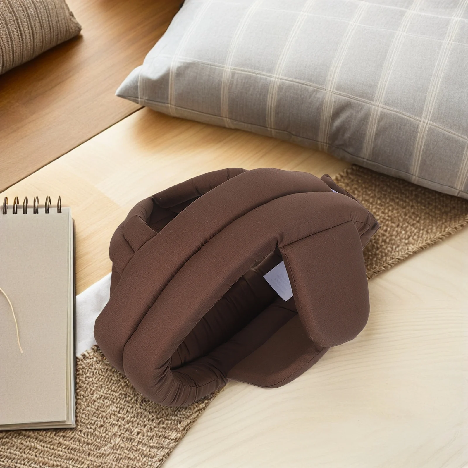 Elderly Head Protection Hat Lightweight Cotton Adjustable Fall Prevention Cap Head Outdoor Daily Use