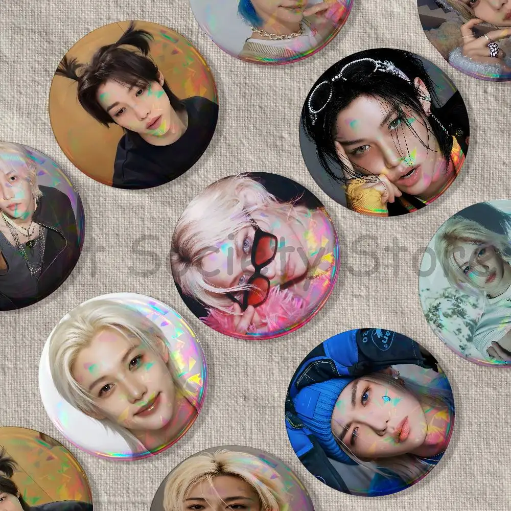 Singer F-Felix 22mm,32mm,42mm,58mm,75mm Round Badge Brooch for Various Clothing Backpacks Jewelry Accessories Gift