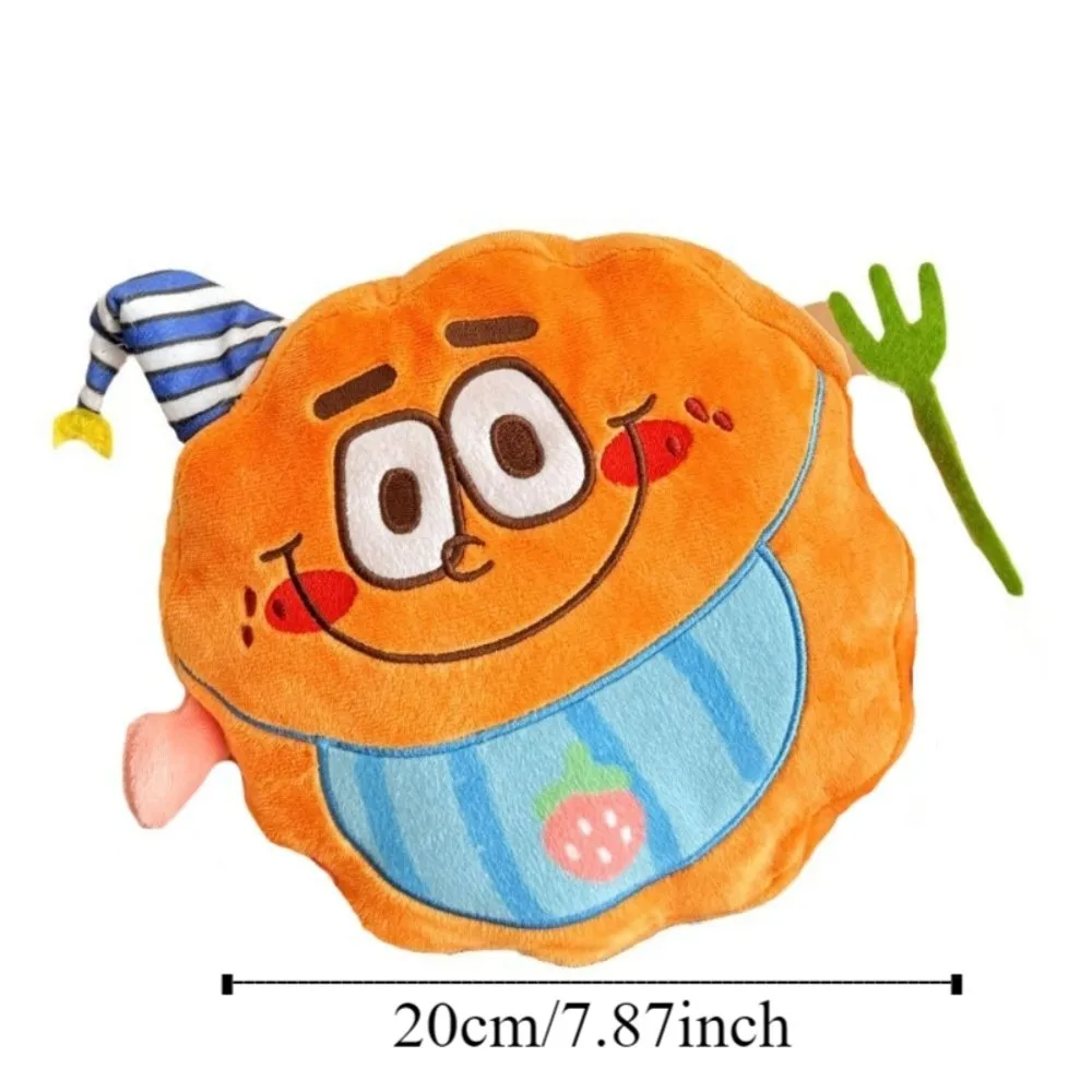 Mid-autumn Festival Mooncake Cushion Plush Toys Fluffy Interactive 3D Simulation Mooncake Pillow Handmade Soft