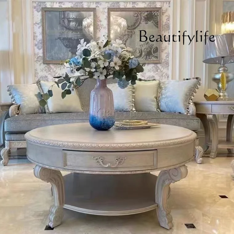 خزانة تلفزيون من الخشب الصلب لغرفة المعيشة الجميلة وخزانة فيديو لغرفة المعيشة الأوروبية القديمة وخزانة تلفزيون منحوتة فاخرة