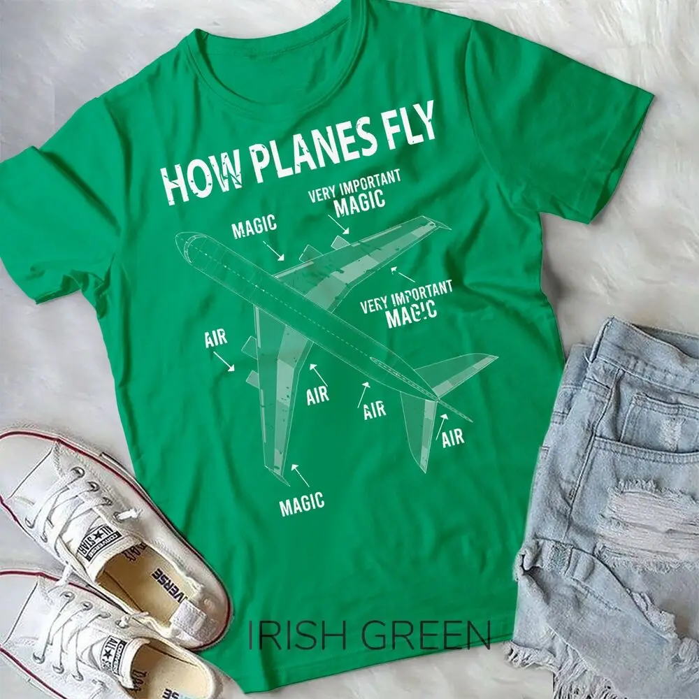 Funny Aviation Airplane Gift Pilot T-Shirt Unisex T-shirt