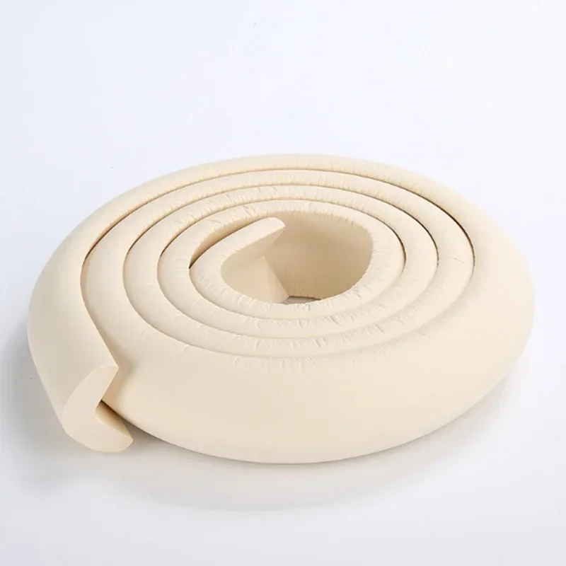 2M L Shape Extra Thick Baby Safety Furniture Table Protective Tape Foam Corners Bumper Guard Protector Edge Corner Desk Cover