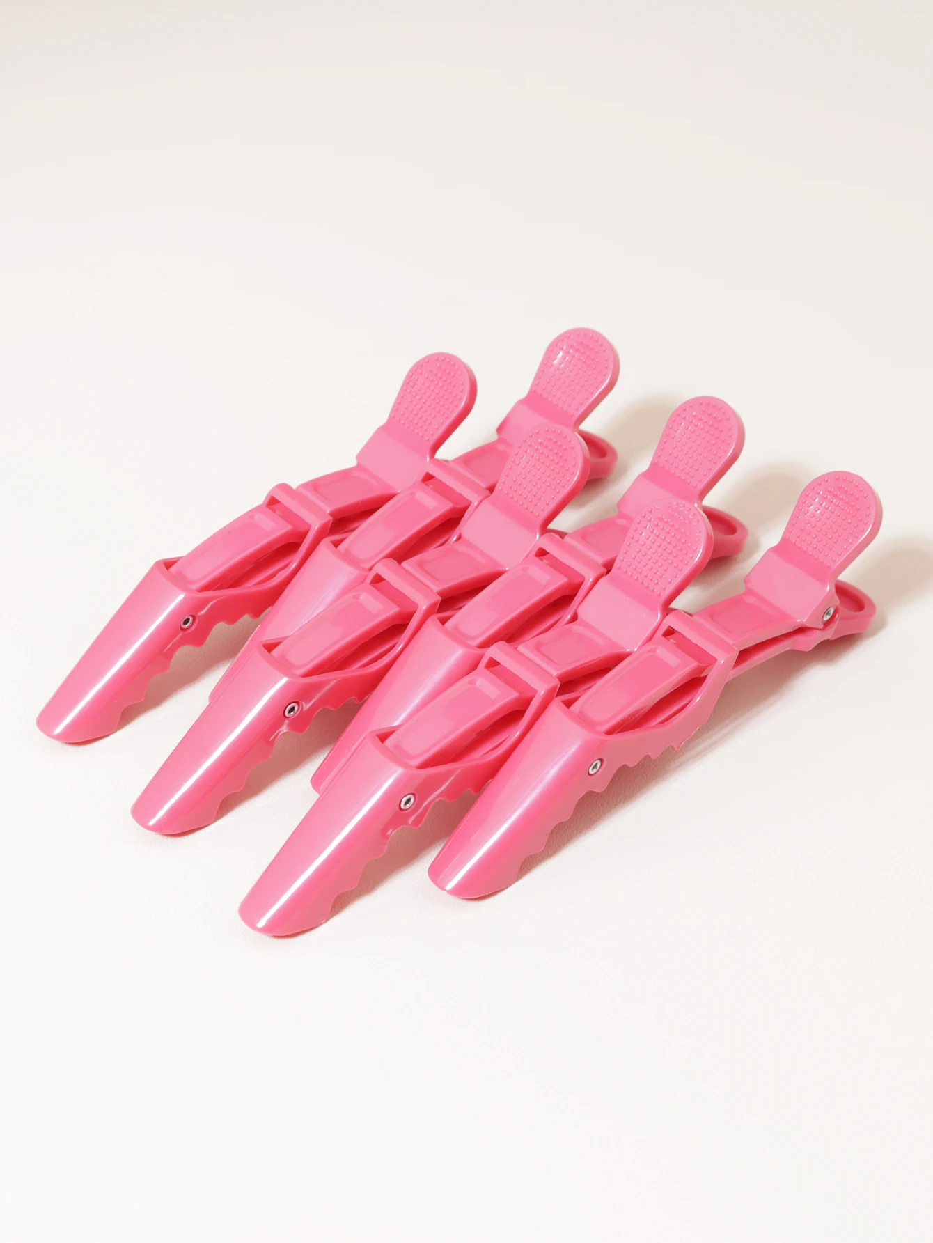 1/6Pcs Alligator Hair Clips,Shark Clip Enhanced Crocodile Alligator Grip Clip Sectioning Tool,Professional Salon Quality