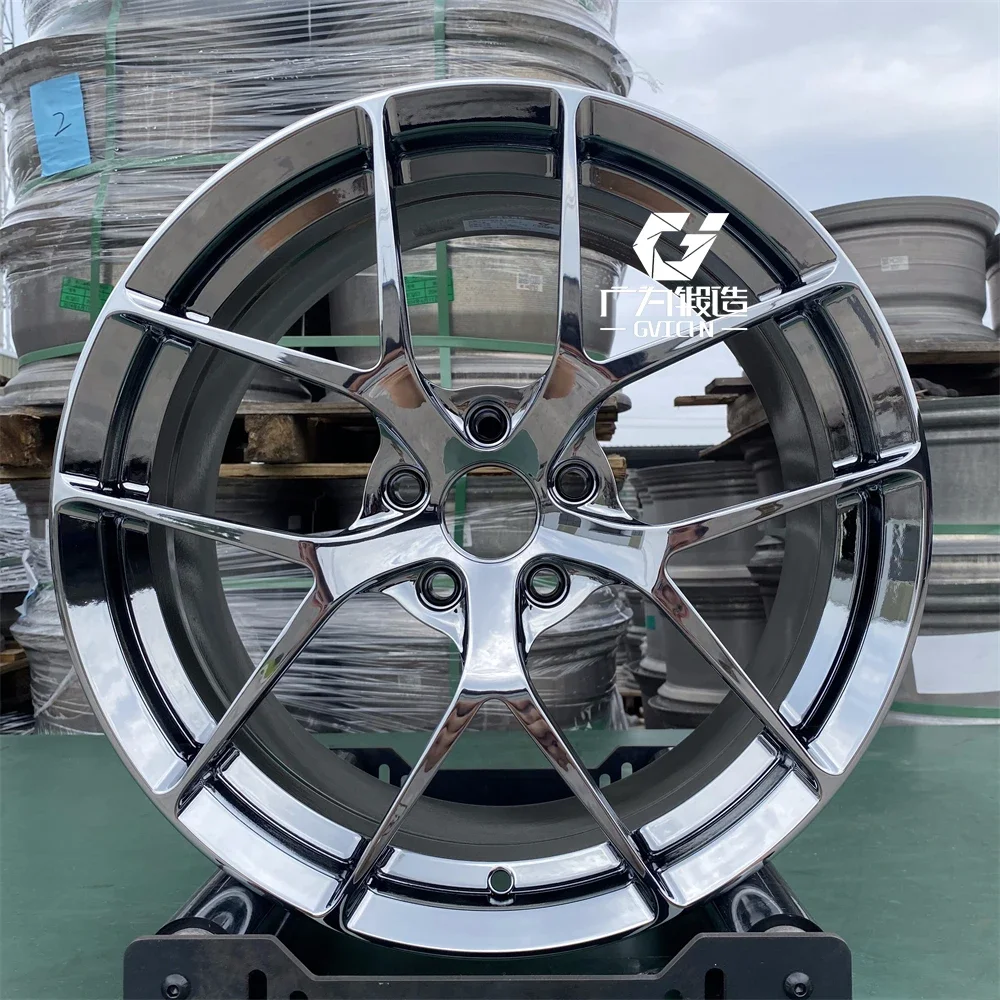 

Custom 6061 Aluminum Alloy Rims Plated Forged Wheels of Any Pcd With Any Offset Design Rid
