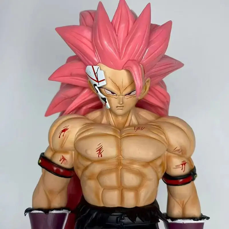 

Dragon Ball Gk Super Three Peach Red Zamasu Anime Figure Destruction God Ornament Collectible Model Garage Kit Kid Toy Xmas Gift