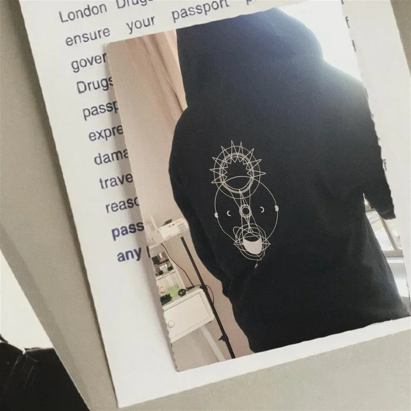 Serie de TV The Eclipse AKK Ayan disfraz de cosplay adulto unisex negro cremallera Sudadera con capucha top abrigo chaqueta jersey sudadera casual