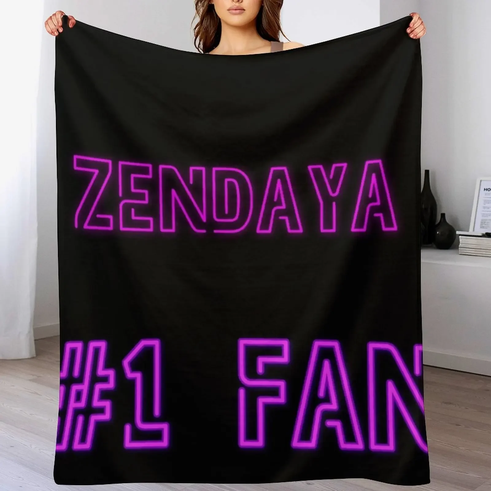 

Zendaya #1 fan Throw Blanket Warm Comfortable Blanket for Office Napping