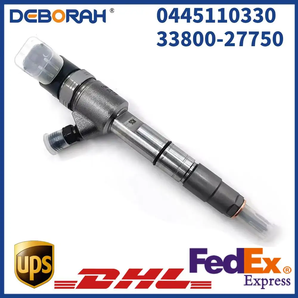 0445110330 96440397 Common Rail Diesel Fuel Injector Assembly For Hyundai Santa Fe 2.2d