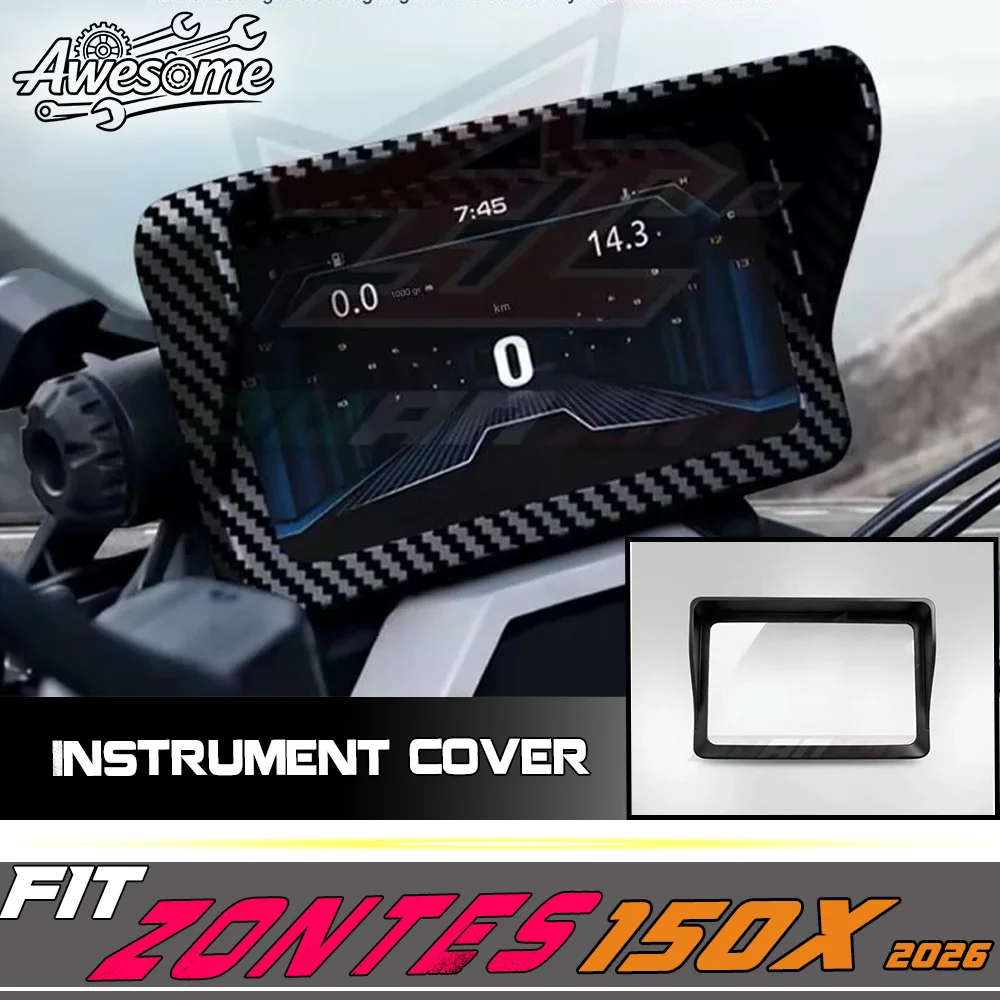 Instrument Anti-Glare Sun Visor Cover Fit For 2026 ZONTES 150X