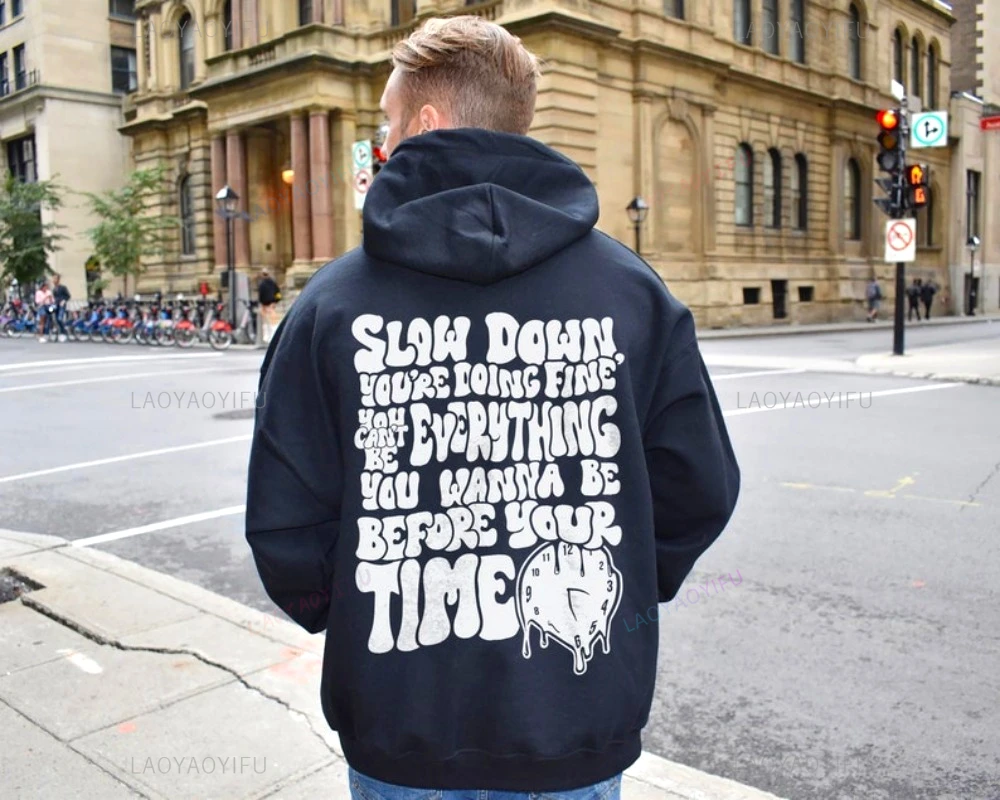 Billy Joel Vienna Hoodie Mental Health MattersPositive Sweatshirt Thoughts Personal Growth Hoodies Humorous Quotes Pullover