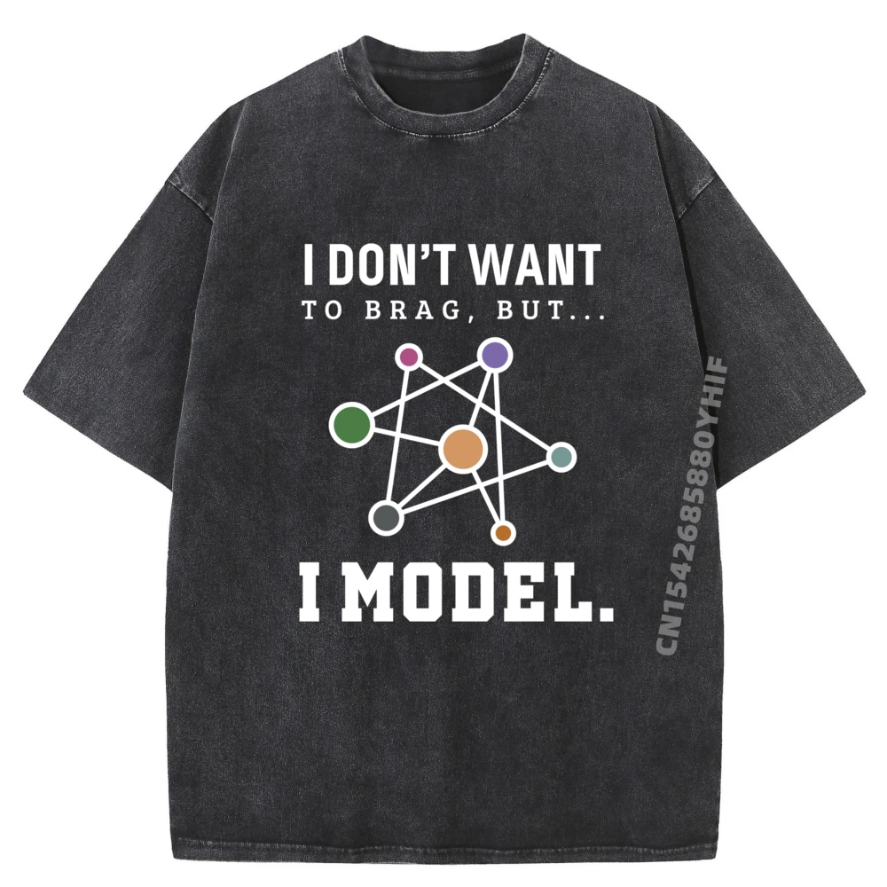 

Модель данных и науки, компьютерный ученый, черные футболки с рисунком для взрослых, натуральные высококачественные потертые топы и футболки в стиле ретро, подарок