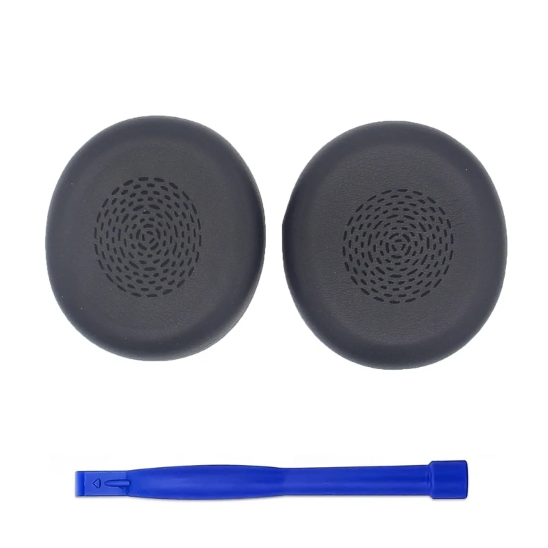 

1Set Protein Leather Ear Pad Cushion Cover Earmuff for Jabra Evolve2 75 PC