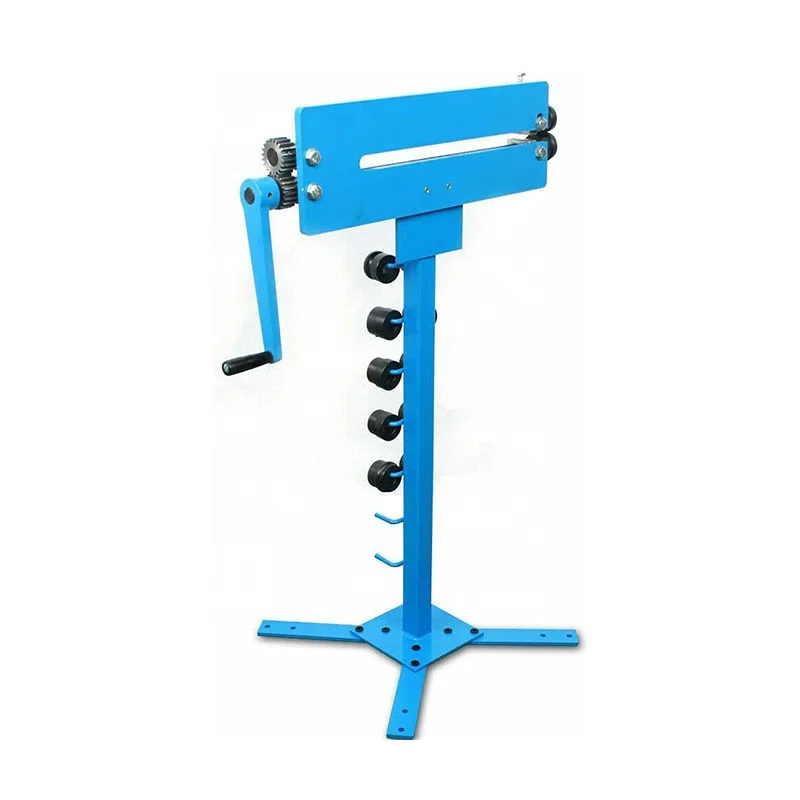 Huaju Industrial RM18 18Ga Mild Steel Plate Hand Rotary Bender Rolling Tool Manual Bead Roller Machine