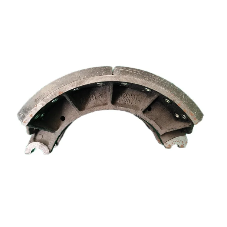 AZ9231342072 AZ9360340005 semi-metallic material Heavy vehicle truck brake shoe lining for SINOTRUK