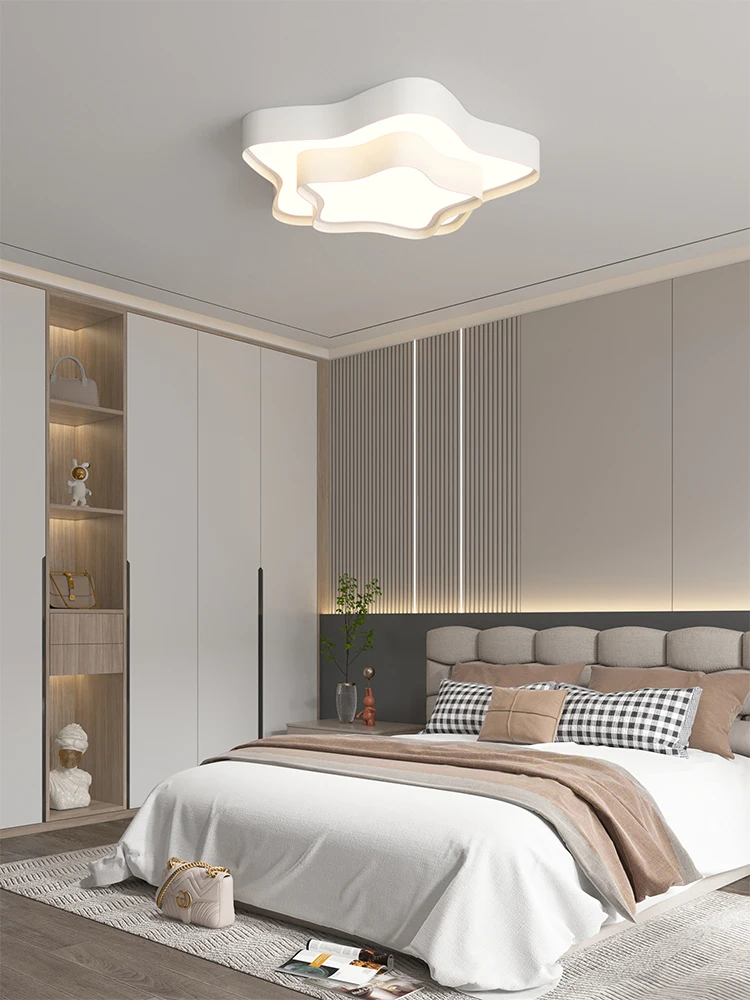 

Nordic Creative Star Bedroom Light Modern Simple Study Light Children's Room Cream Style