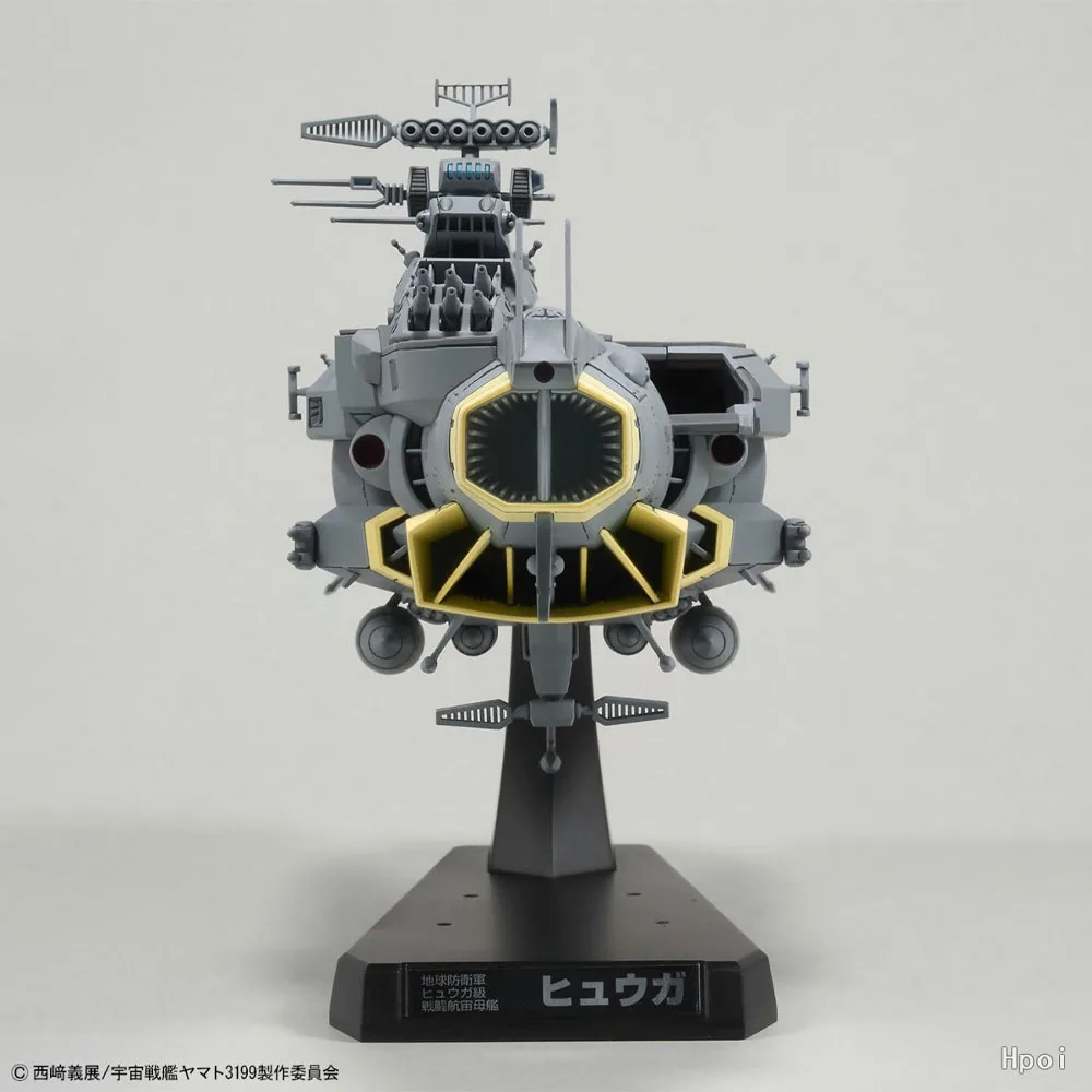 Bandai con licenza ufficiale 1/1000 Earth Defense Force Hyuga-class Combat Carrier DCV-01 Hyuga - Space Battleship Yamato 3199