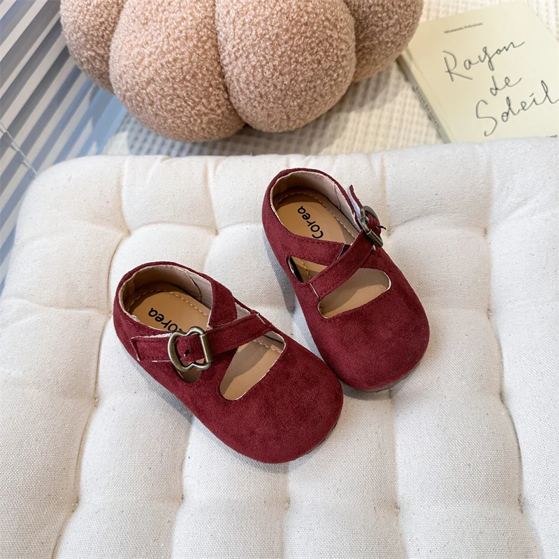 2025 أحذية الفتيات خفيفة الوزن وأنيقة طفل أطفال الشقق الطفل عارضة الساخن بيع أحذية الأطفال عالية الجودة #5