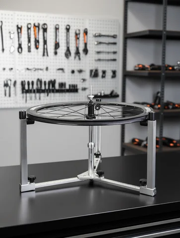LEBYCLE Bicycle Wheels Weaving Stand Professional Repair Tools Bike Wheel Set Braiding Table Bike Hub Spokes Braiding Table