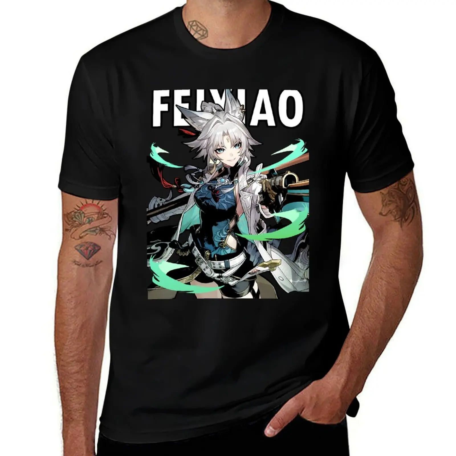 

Feixiao honkai star rail Shirt fan Feixiao star rail stickers decals star rail Feixiao case T-Shirt