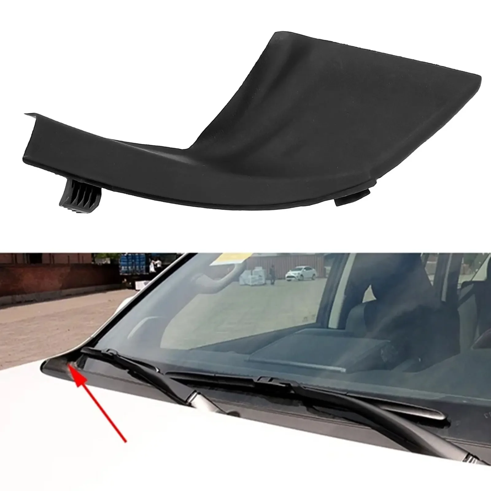 

Обертка лобового стекла, аксессуары для капота стеклоочистителя, автомобильный уголок, простая установка, передняя новинка для Toyota LC150 2010-2017