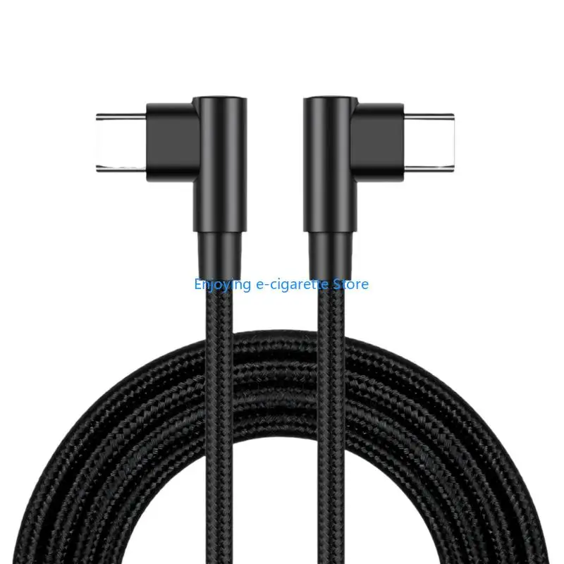 Premium Nylon Type C Charging Cable 60W Fast Data Transfer 480Mbps Y4QF