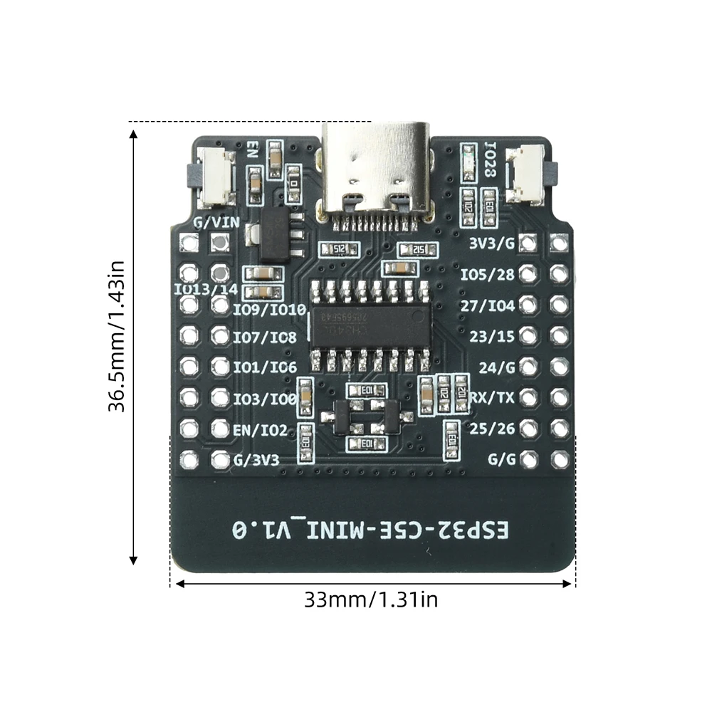 ESP32-C5-N16R8 BLE Entwicklungsboard Modul CH340C Chip Typ-C Schnittstelle Elektronik-Kit für Arduino – Detail 16