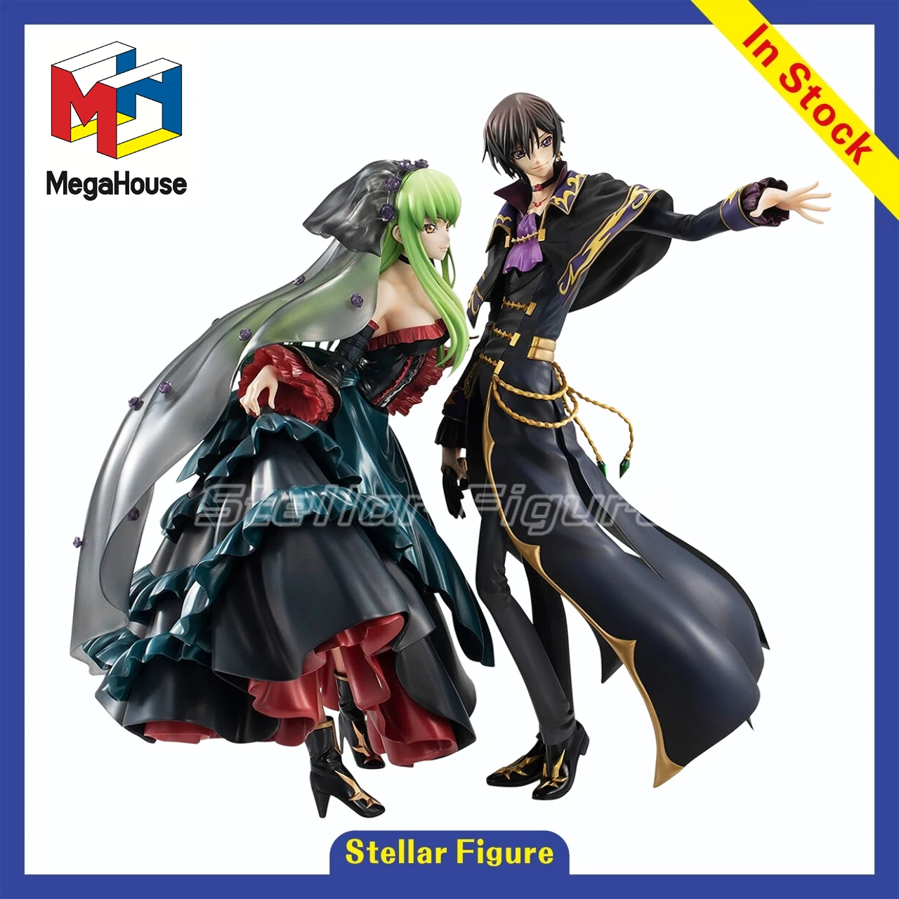 

【Pre-sale】In Stock MegaHouse Precious G.E.M. Code Geass Fukkatsu No Lelouch Lelouch Lamperouge Cc Figures Model Collection Anime