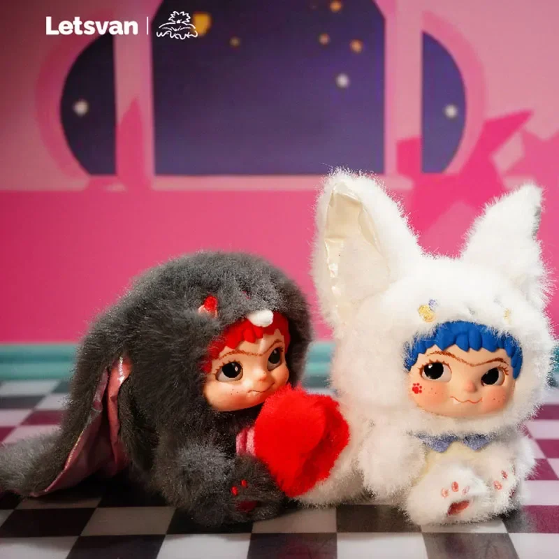 

Letsvan WAKUKU Fox Bunny Trick or Treat Series Blind Box Toys Kawaii Anime Action Figure Caixa Caja Surprise Mystery Box Dolls