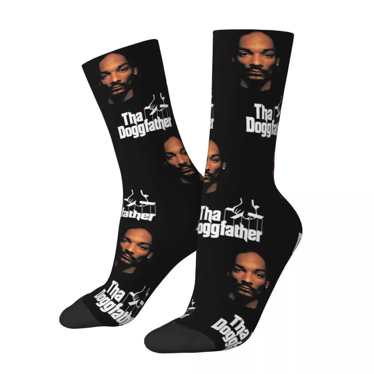 Cozy Male Socks Snoop Dogg Tha Doggfather Stuff Warm Hip Hop Sport Sock Spring Autumn Winter Gift Idea