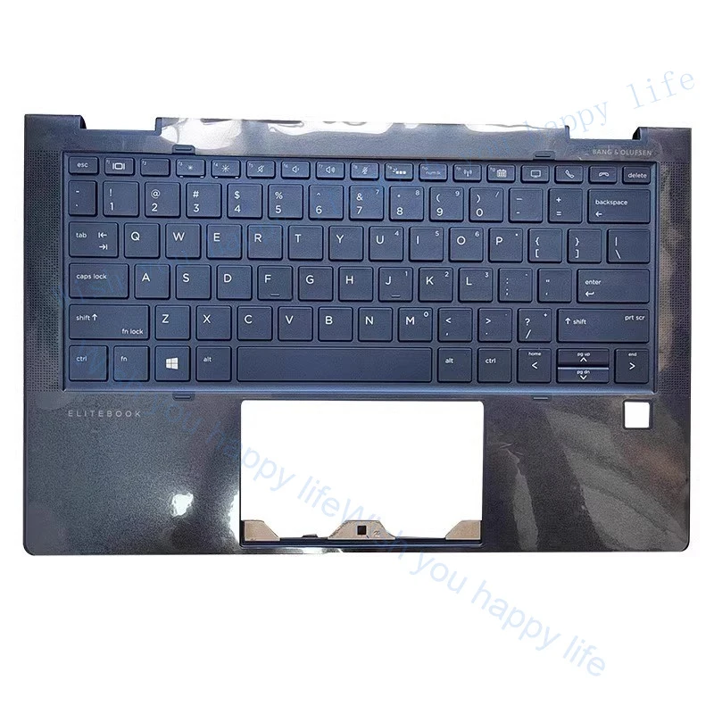 

LL New Palmrest Upper Case US Backlit Keyboard For HP Elite Dragonfly G2 L74117-001