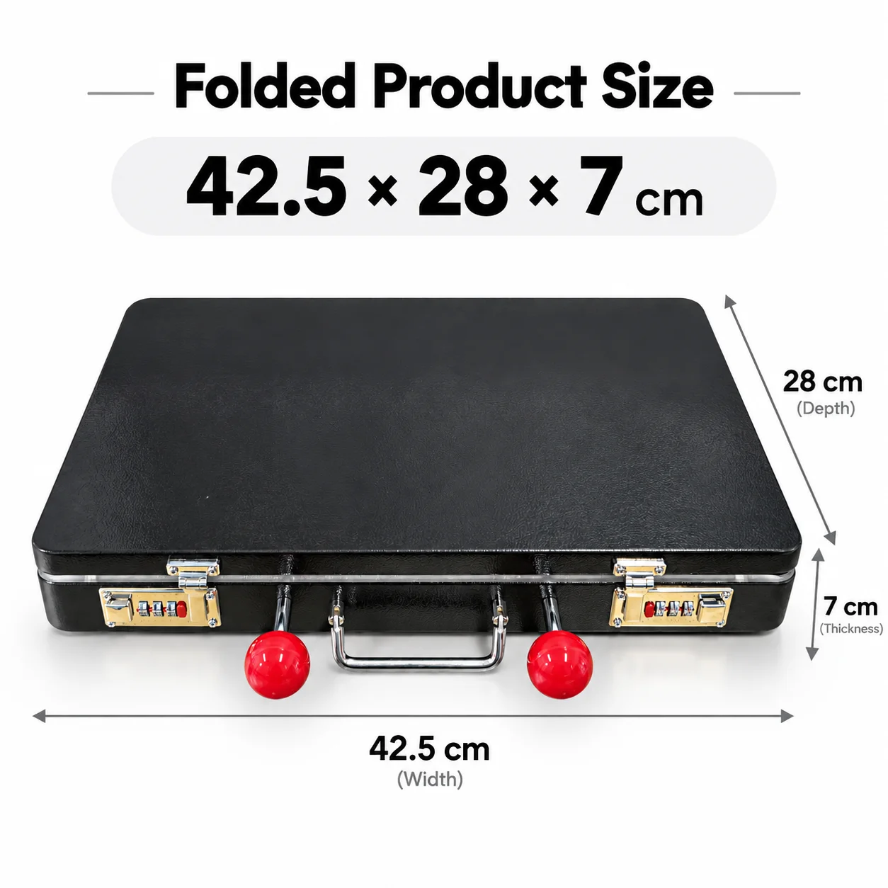 Portable 30000 in 1 Metal Box 3D Arcade Game Console,Folding Notebook 19 inch Screen Retro Electronic Game Console
