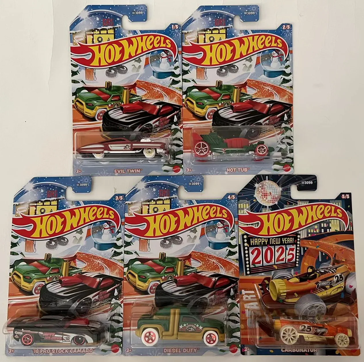 Hot Wheels 2024 Halloween Christmas Series 1/64 Metal Die-cast Model Collection Toy Vehicles