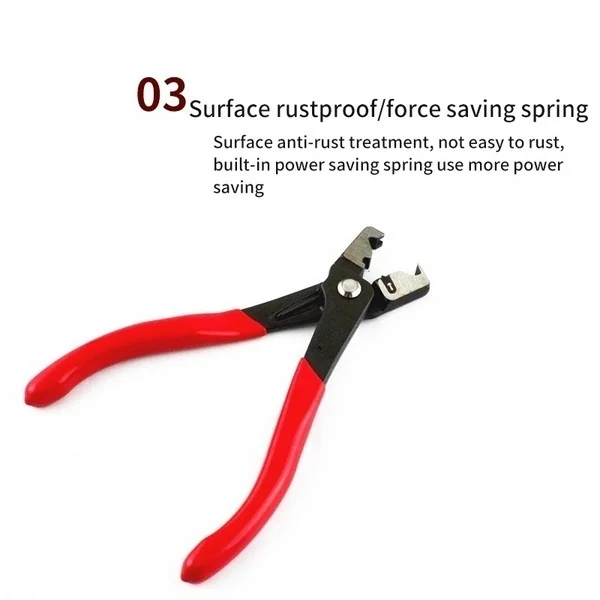 Portable Hose Clip Pliers Car Pipe Plier Hose Clamps Axle Collars Collets Pliers Collar Clamp Tool for Removal Replacement