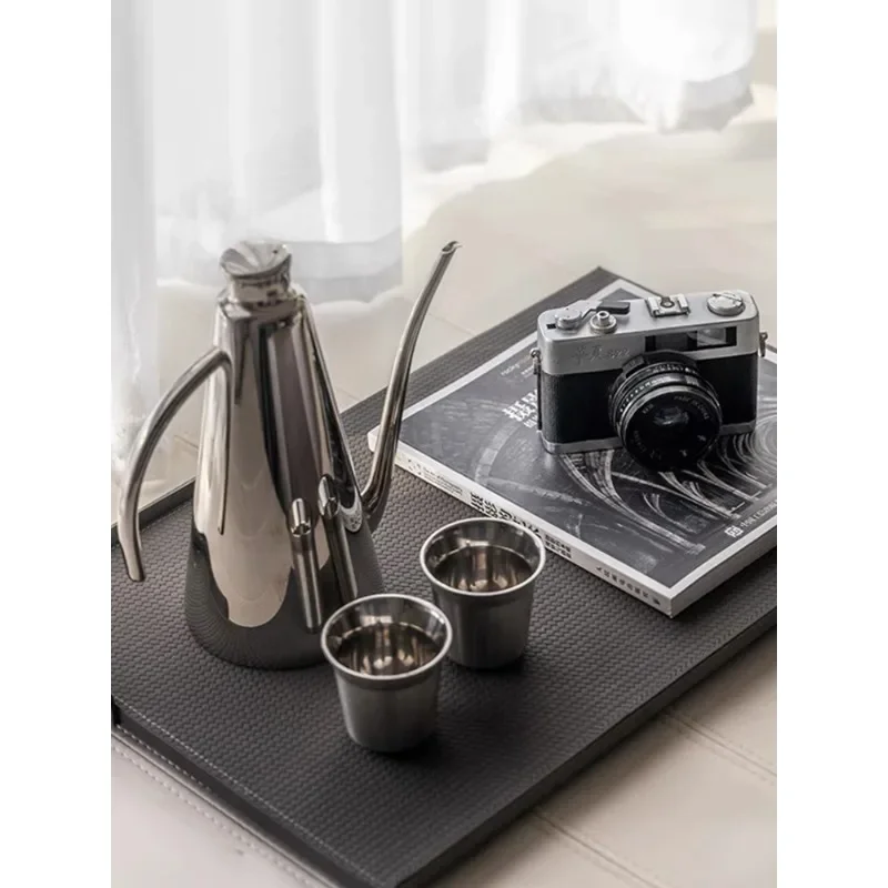 

Simple Modern Model Room Study Tea Set Photography Theme Living Room Tea Table Decoration Soft Decoration