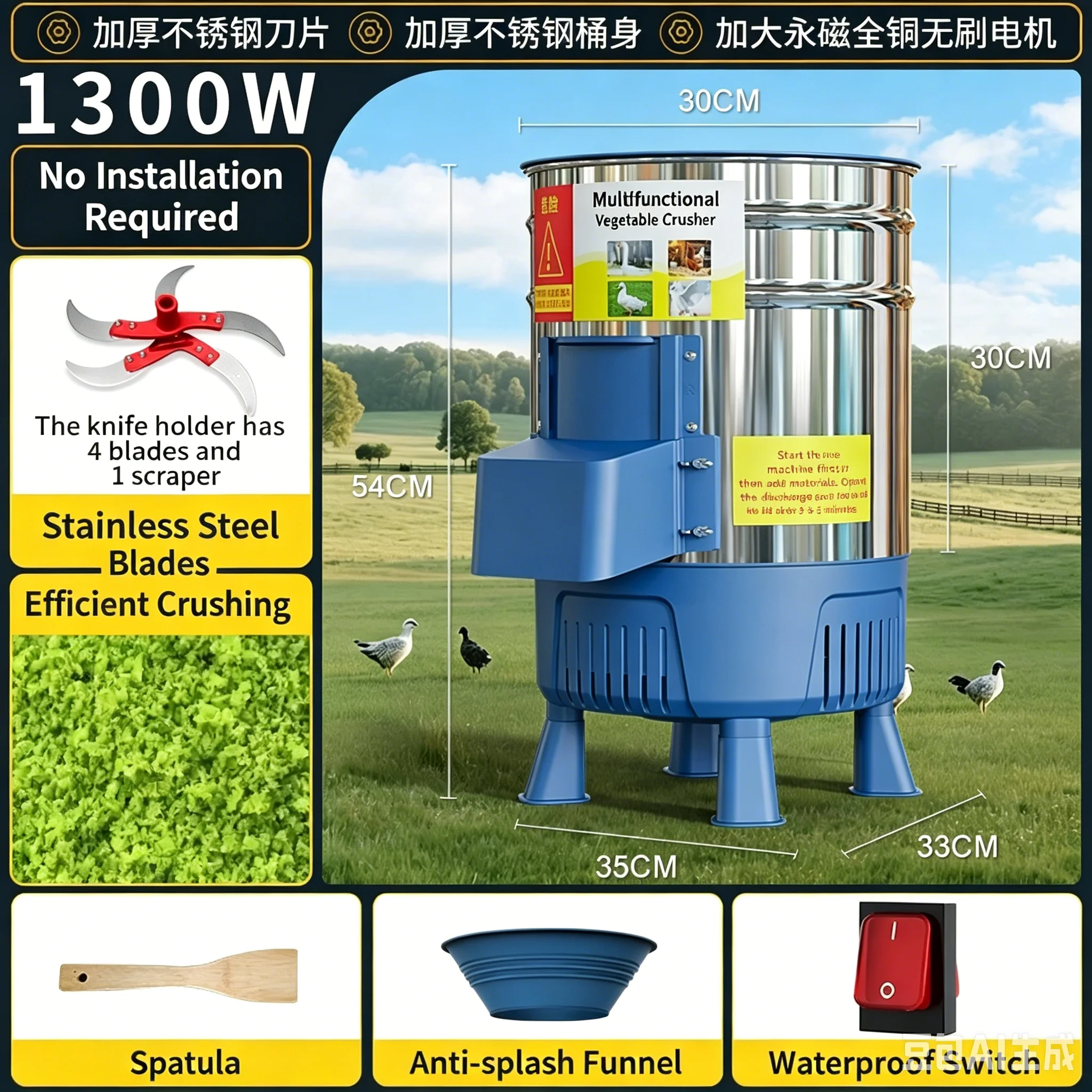 Mini Triturador Doméstico de G - Corn Sheller Machine avaliação e preço