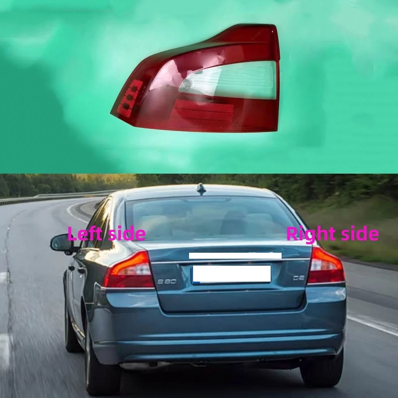 

For VOLVO S80 2007 2008 2009 2010 2011 2012 Rear Taillight Shell Replacement Brake lights Lens Lamp Shade Rear Shell Cover